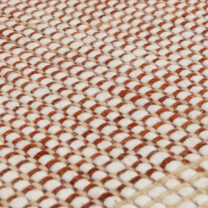 Asiatic avalon rust Orange Living Room Wool Rug.