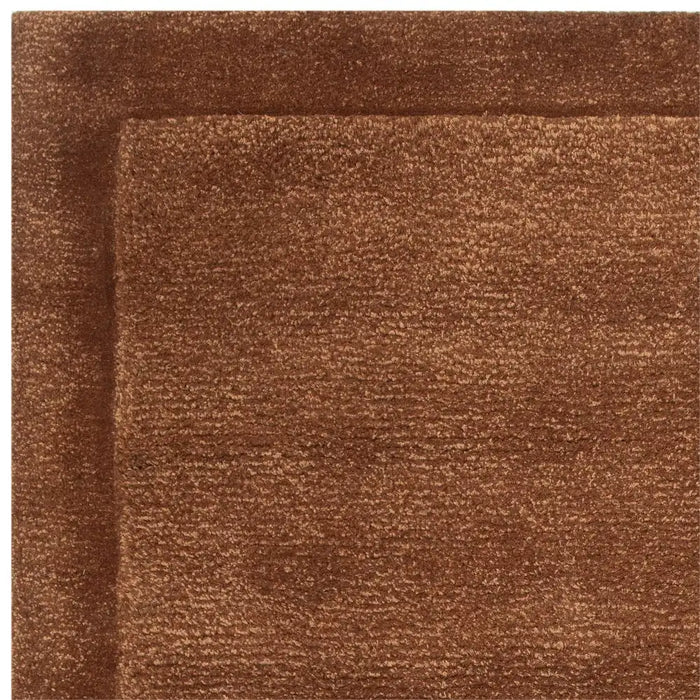 Asiatic rise rust Orange Living Room Wool Rug.