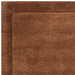 Asiatic rise rust Orange Living Room Wool Rug.