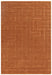 Asiatic maze asiatic rust Orange Living Room Wool Rug.