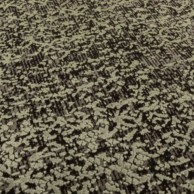 Elodie Sage Black Rug