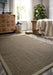 Origins origins sisal sage green with sage green border Green Living Room Natural Fibre Rug.