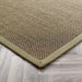 Origins origins sisal sage green with sage green border Green Living Room Natural Fibre Rug.