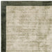 Asiatic blade border sage olive 05 Green Living Room  Rug.
