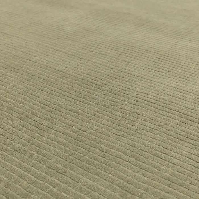 Asiatic york sage Green Living Room Wool Rug.