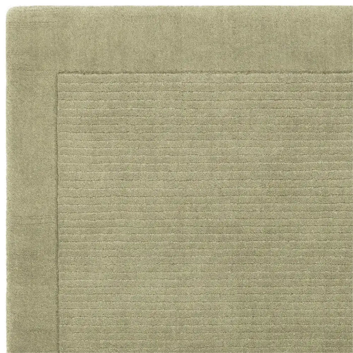 Asiatic york sage Green Living Room Wool Rug.