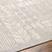 Surya rvl sally 2378 grey Grey Living Room Flat Weave Rug.