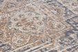 Hanse Home terrain sand cream blue Blue, Cream Living Room Moroccan Rug.