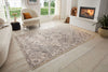 Hanse Home terrain sand cream grey Grey, Cream Living Room Moroccan Rug.