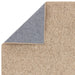 Asiatic boden washable sand Beige Living Room Geometric Rug.