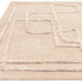 Asiatic infinity sand Beige Living Room Wool Rug.
