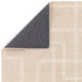 Asiatic ada sand Beige Living Room Wool Rug.