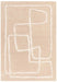 Asiatic infinity sand Beige Living Room Wool Rug.
