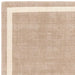 Asiatic albi sand Beige Living Room Wool Rug.