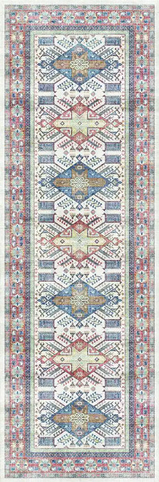 Likewise Matting persian classic sara Multicoloured, Red Living Room Moroccan Rug.
