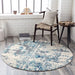 Surya sun sarah 2300 blue Blue Living Room  Rug.
