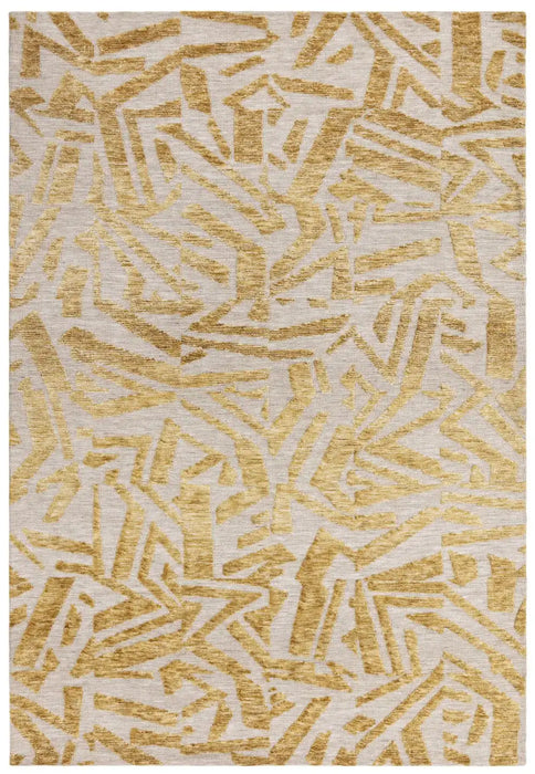 Asiatic mason scatter Yellow Living Room Geometric Rug.