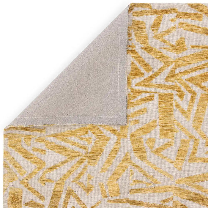 Asiatic mason scatter Yellow Living Room Geometric Rug.