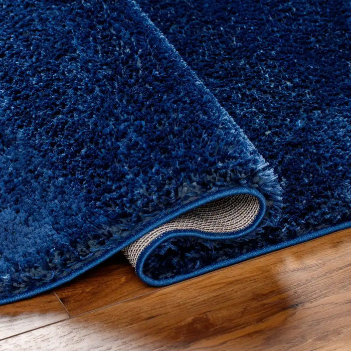 Surya marina serena 2326 blue Blue Living Room Shaggy Rug.