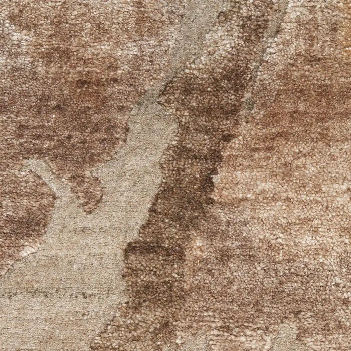 Nourison silk shadows sha24 beige silver Beige Living Room  Rug.