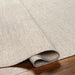 Surya rvl shelby 2301 grey Grey Living Room Flat Weave Rug.