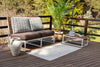 Surya rvl shelby 2301 grey Grey Living Room Flat Weave Rug.