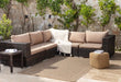 Surya mge sherley 2301 camel Brown Outdoor  Flat Weave Rug.