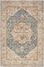 Nourison sahar shr06 ivory blue Blue, Ivory Living Room Moroccan Rug.