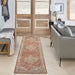 Nourison sahar shr06 ivory multi Ivory, Multicoloured Living Room Moroccan Rug.