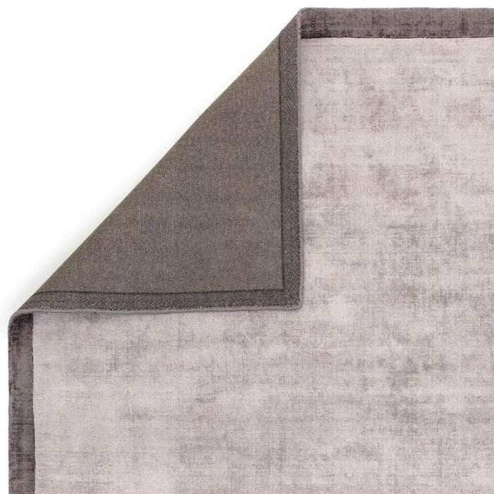 Asiatic blade border silver grey 08 Grey Living Room  Rug.