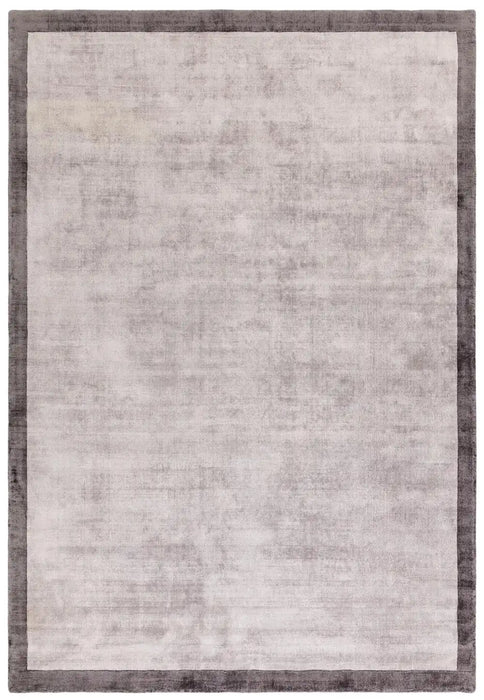 Asiatic blade border silver grey 08 Grey Living Room  Rug.