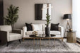 Asiatic elodie silver grey Grey Living Room  Rug.
