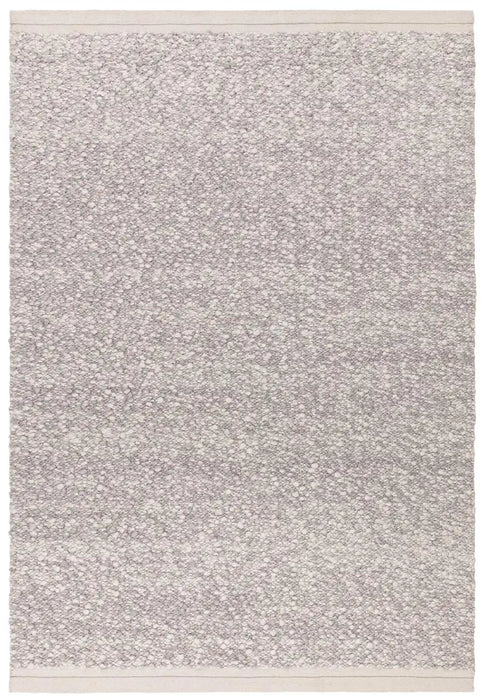 Asiatic elm silver Grey Living Room Wool Rug.