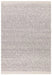 Asiatic elm silver Grey Living Room Wool Rug.