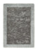 Origins shimmer border silver Grey Living Room Shaggy Rug.