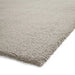 Think Rugs kara washable silver Grey Living Room Shaggy Rug.