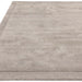 Asiatic rise silver Grey Living Room Wool Rug.