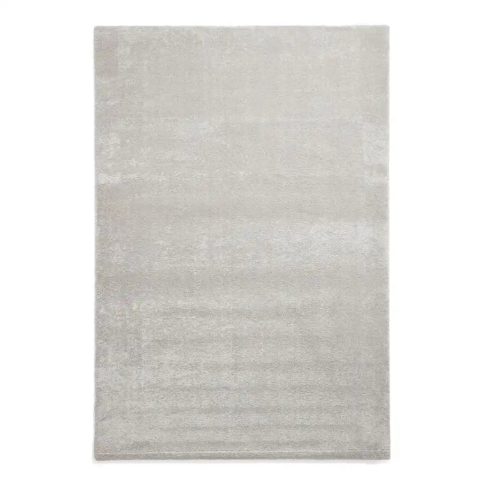 Think Rugs cove silver Grey Living Room Shaggy Rug.