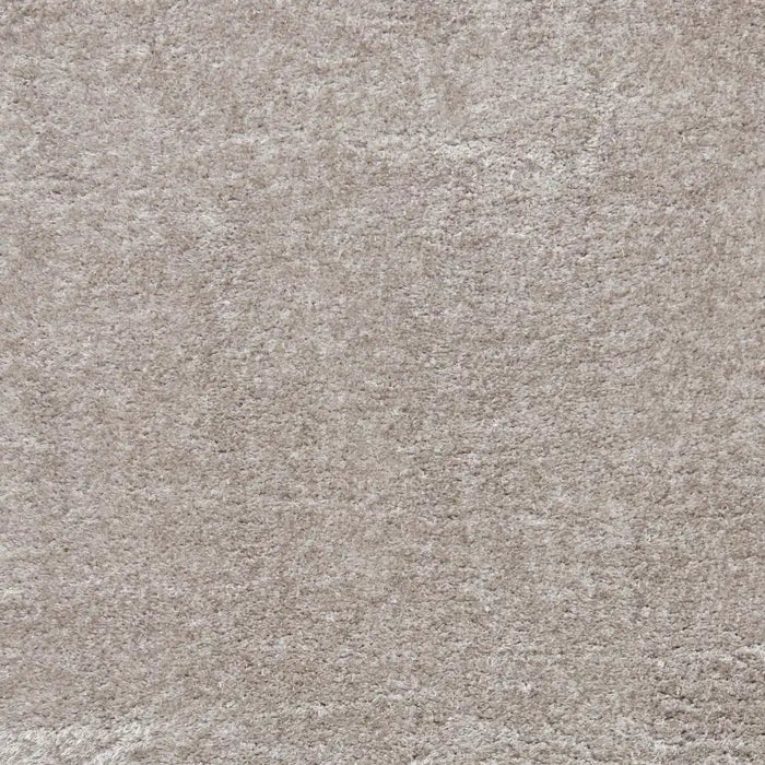 Think Rugs lux shaggy silver Grey Living Room Shaggy Rug.