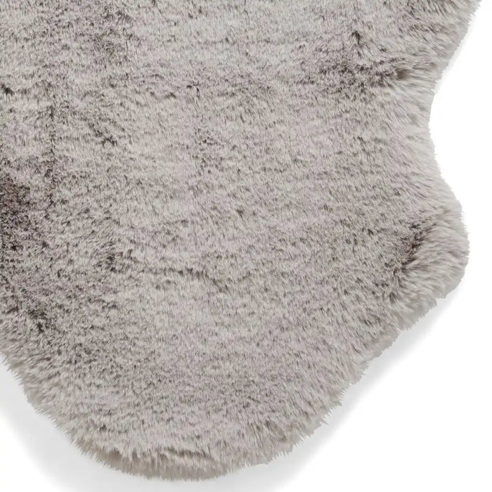Think Rugs super teddy sheepskin silver Grey Living Room Shaggy Rug.