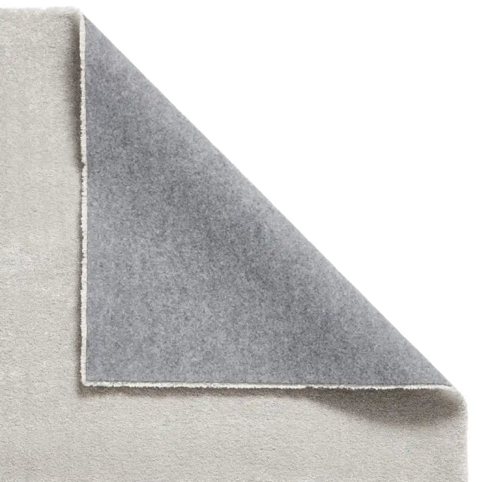 Think Rugs cove silver Grey Living Room Shaggy Rug.