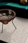 Asiatic elm silver Grey Living Room Wool Rug.