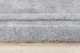 Origins frame silver Grey Living Room Geometric Rug.
