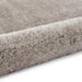 Think Rugs lux shaggy silver Grey Living Room Shaggy Rug.