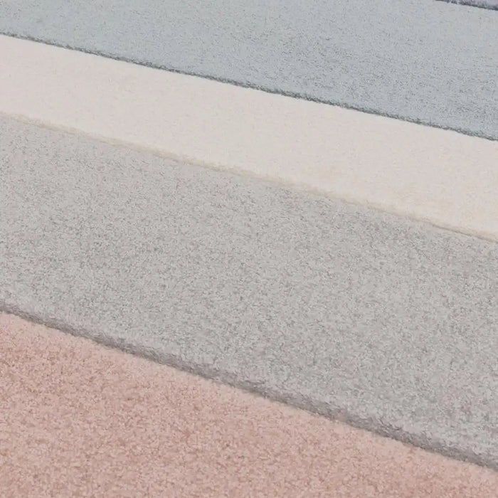 Asiatic sketch sk12 blocks pastel Blue, Pink Living Room  Rug.
