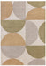 Asiatic sketch sk15 curve ochre Yellow Living Room  Rug.