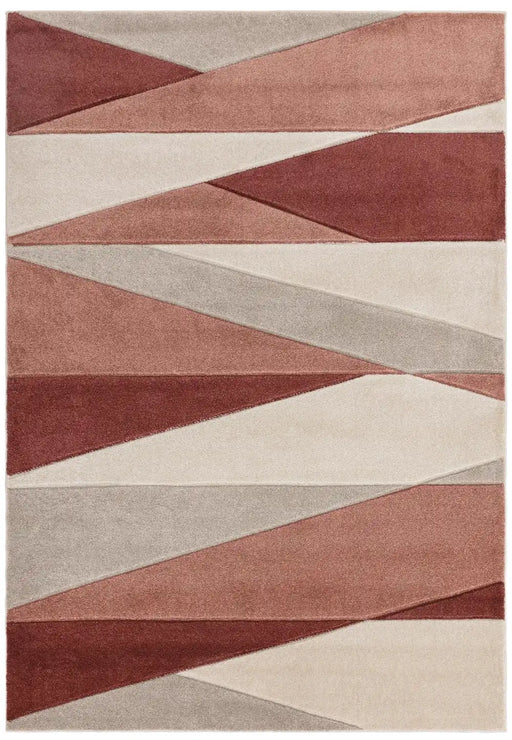 Asiatic sketch sk23 segment earth Multicoloured, Red Living Room  Rug.