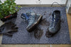 My Mats my mat cotton slate Grey Outdoor  Washable Rug.