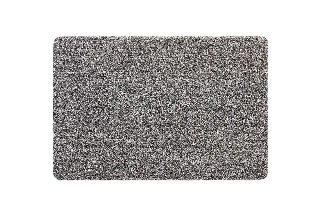 My Mats my mat cotton slate Grey Outdoor  Washable Rug.