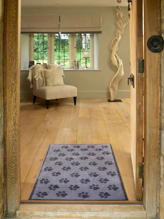 Turtle Mat turtle designs small paws grey Grey Kitchen  Washable Rug.